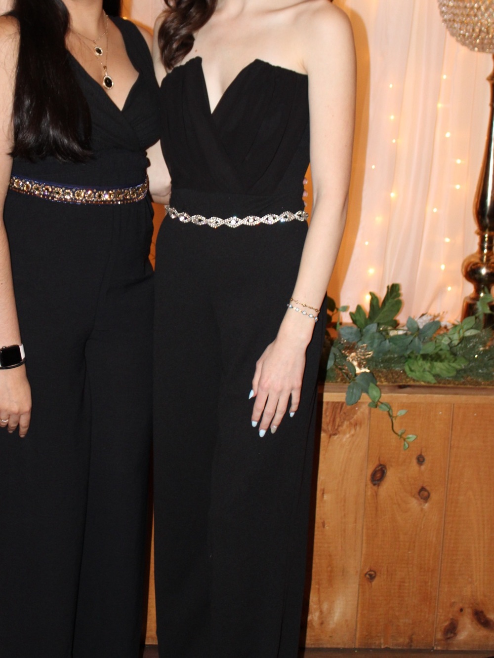 Women's Black Strapless